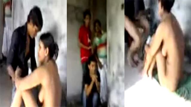Couple Caught In Force Group Sex – Caught Video Leak